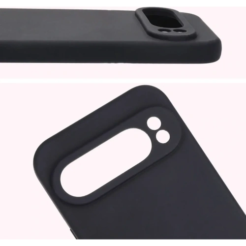 Silikonowe etui Bizon Soft Case do Google Pixel 9 Pro XL czarne
