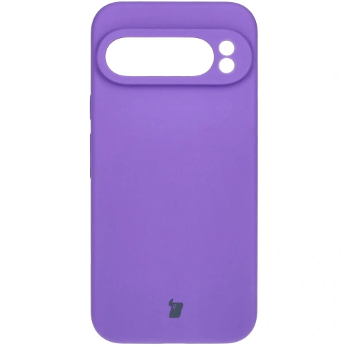 Silikonowe etui Bizon Soft Case do Google Pixel 9 Pro XL fioletowe