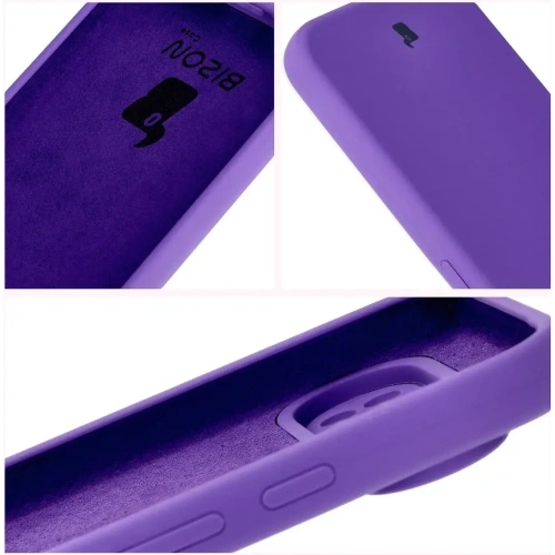 Silikonowe etui Bizon Soft Case do Google Pixel 9 Pro XL fioletowe