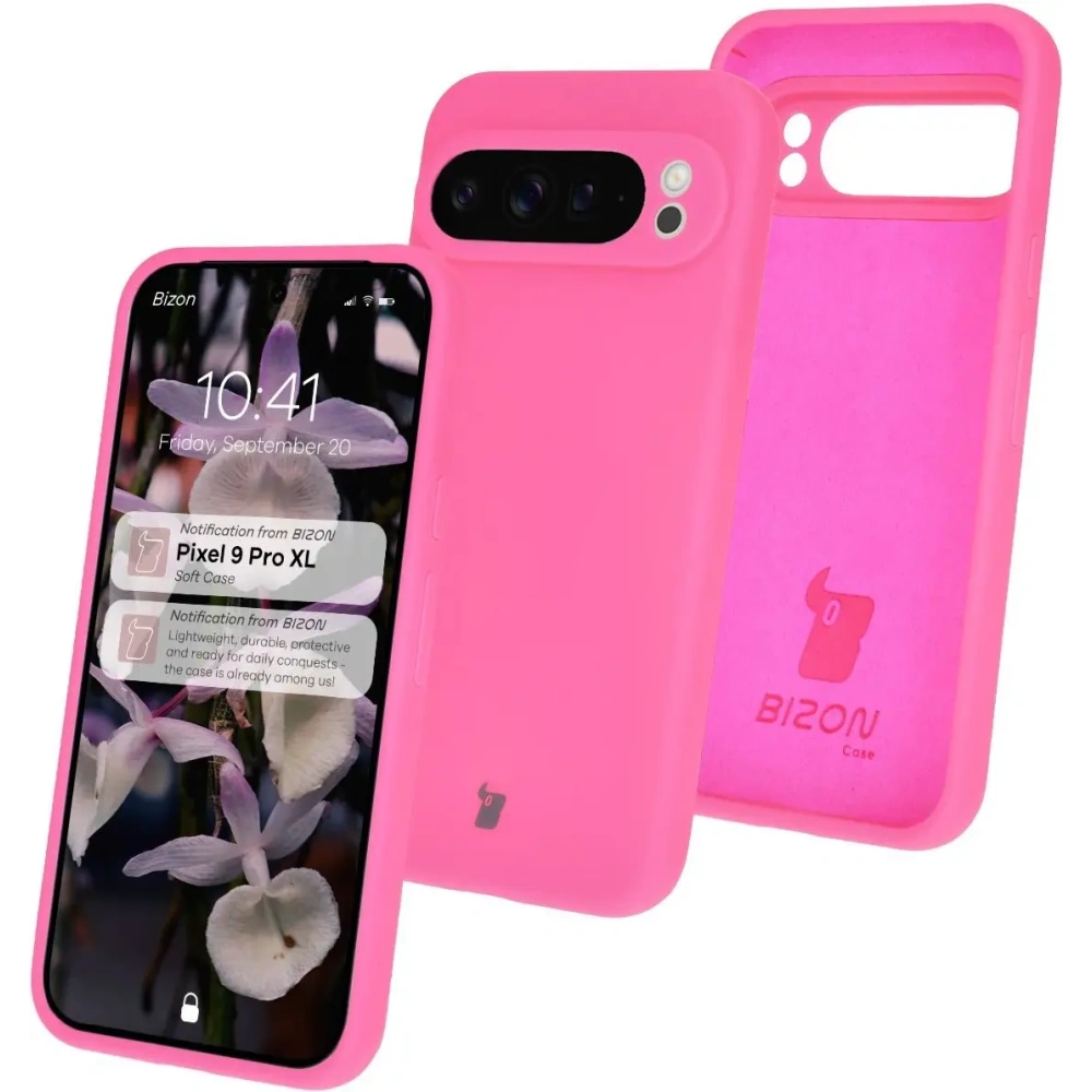 Hurtownia GSM - Bizon Soft Case Google Pixel 9 Pro XL roz neon - BIZ7282 - {ean13} - Hurt