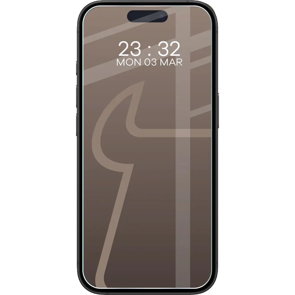 Wholesale Bizon Glass Mule Flexible hybrid glass Apple iPhone 16 - BIZ7283 - {ean13} - Hurt