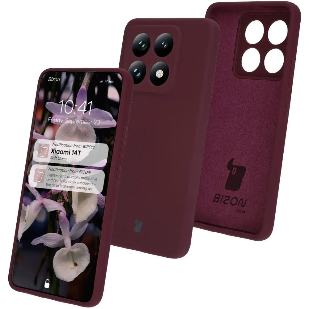Hurtownia GSM - Bizon Soft Case Xiaomi Redmi 14C 4G / Poco C75 dunkel lila - BIZ7290 - {ean13} - Hurt