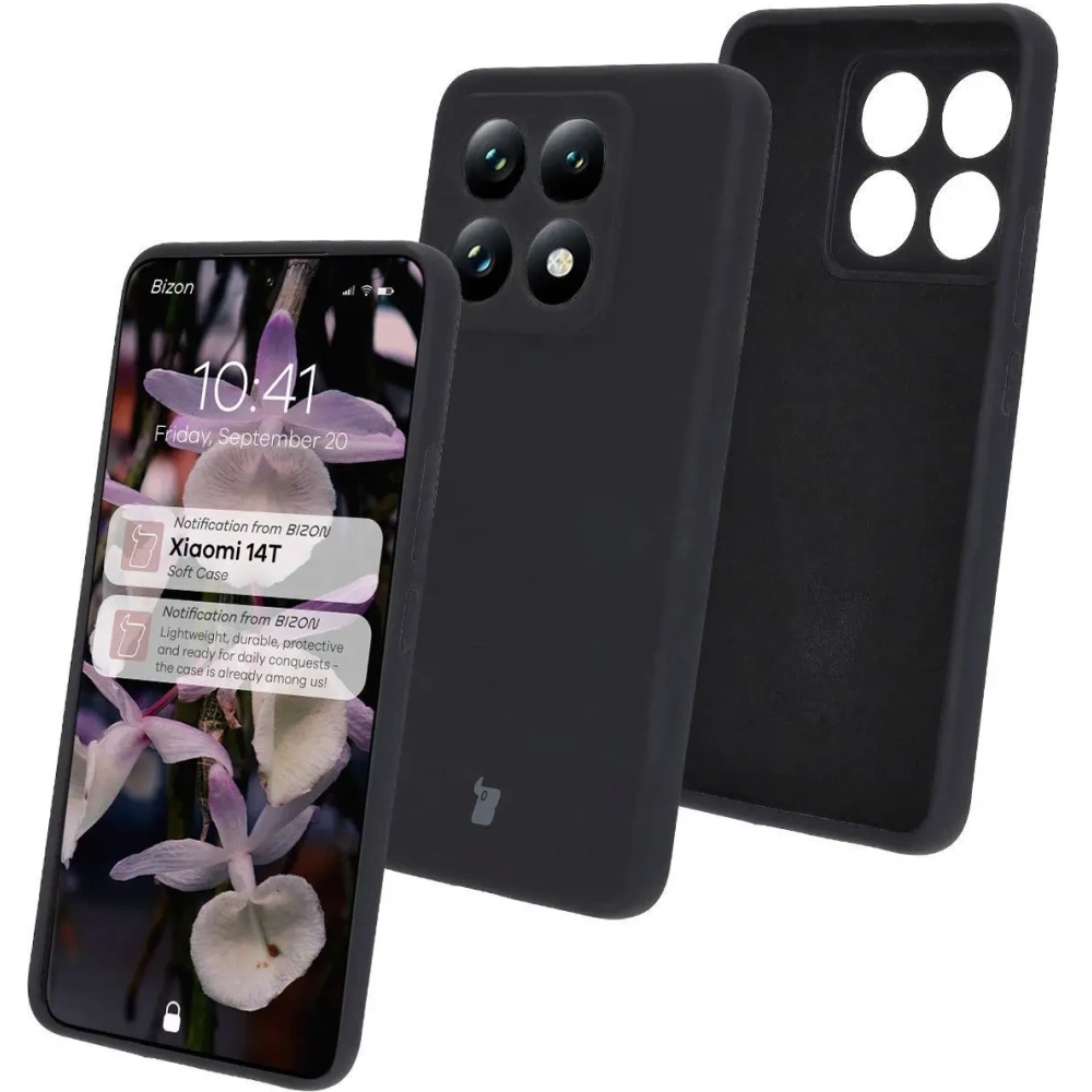 Hurtownia GSM - Bizon Soft Case Xiaomi Redmi 14C 4G / Poco C75 fekete - BIZ7292 - {ean13} - Hurt