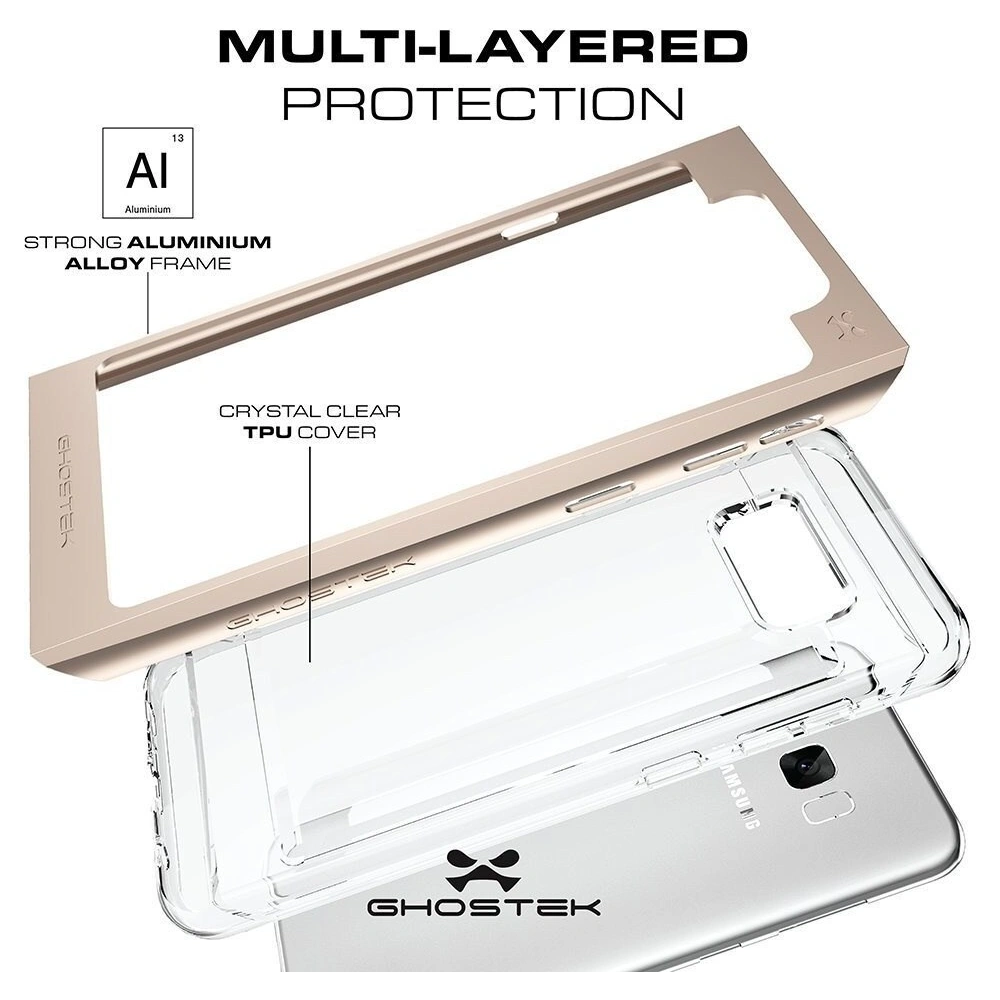Etui Ghostek Cloak 2 Samsung Galaxy S8 Plus Gold + Folia 3D