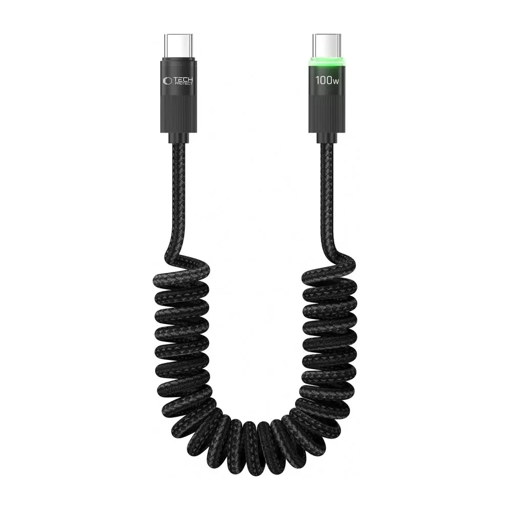 Hurtownia GSM - Tech-Protect UB20T Ultraboost USB-C / USB-C Kábel PD100W/5A 180cm Fekete - THP3651 - {ean13} - Hurt