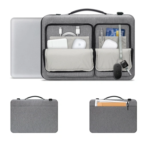 Torba Tech-Protect Defender Bag Laptop 15-16 Crayon Grey