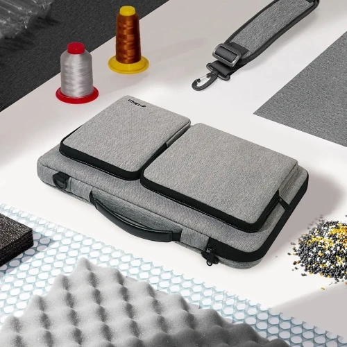 Torba Tech-Protect Defender Bag Laptop 13-14 Crayon Grey