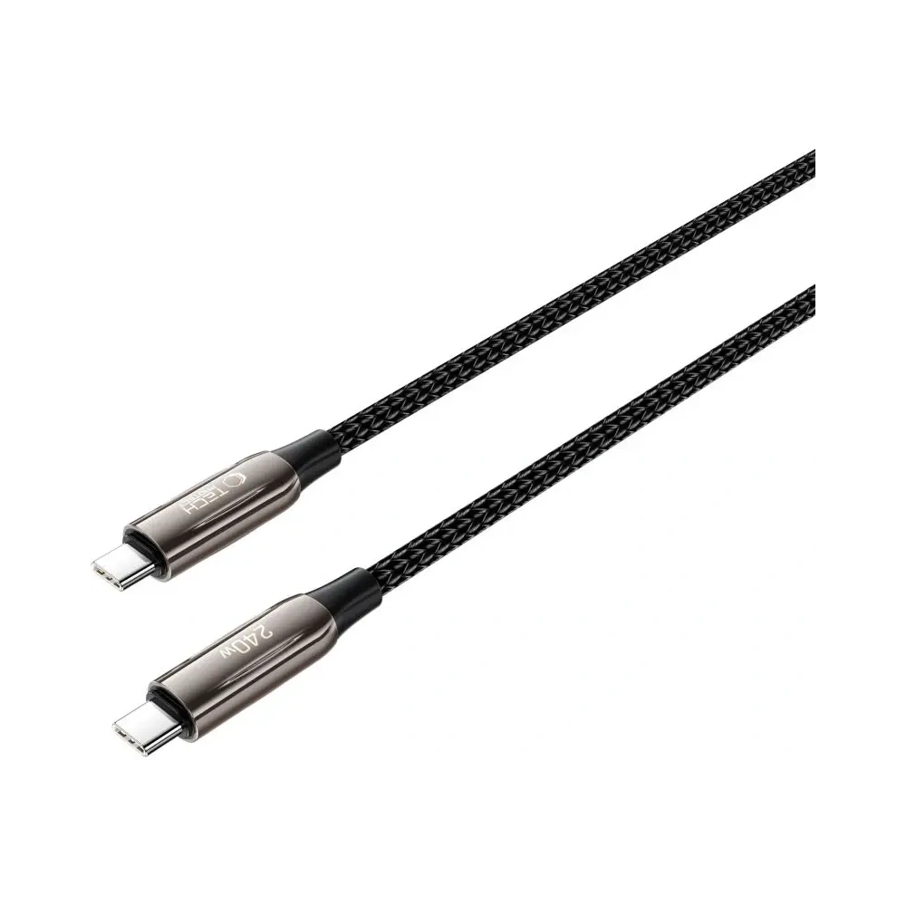 Hurtownia GSM - Kabel Tech-Protect UB10T Ultraboost USB-C / USB-C kabel PD240W/QC4.0 100cm černý - THP3656 - {ean13} - Hurt