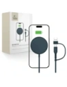Tech-Protect QI15W-A44 Magnetic MagSafe vezeték nélküli töltő sötétkék