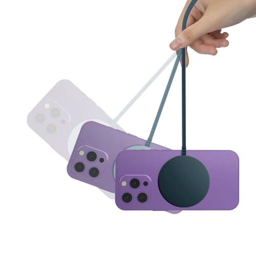 Ładowarka bezprzewodowa Tech-Protect QI15W-A44 Magnetic MagSafe Wireless Charger Navy Blue