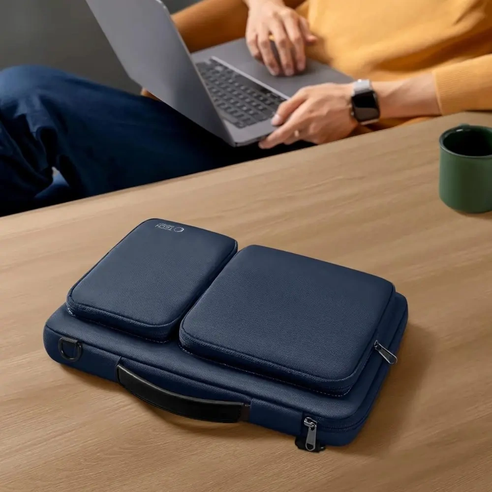 Hurtownia GSM - Tech-Protect Defender Táska Laptop 13-14 Navy Kék - THP3661 - {ean13} - Hurt