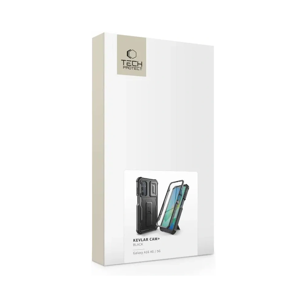 Hurtownia GSM - Tech-Protect Kevlar Cam+ Samsung Galaxy A16 4G / 5G Schwarz - THP3662 - {ean13} - Hurt
