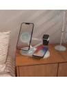 Wholesale Tech-Protect QI15W-A41 3in1 Magnetic MagSafe Wireless Charger White - THP3663 - {ean13} - Hurt