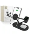 Hurtownia GSM - Tech-Protect QI15W-A41 3in1 Magnetic Încărcător Wireless MagSafe Negru - THP3664 - {ean13} - Hurt