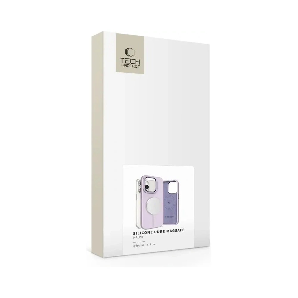 Hurtownia GSM - Tech-Protect Silicon Pur MagSafe Apple iPhone 15 Pro Mauve - THP3668 - {ean13} - Hurt