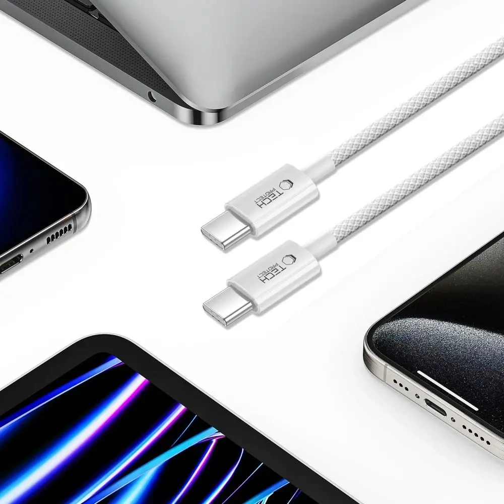 Hurtownia GSM - Tech-Protect Cablu Ultraboost Lite USB-C / USB-C PD60W/3A 200cm Gri Rece - THP3669 - {ean13} - Hurt