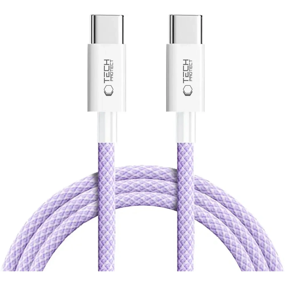 Hurtownia GSM - Tech-Protect Ultraboost Lite USB-C / USB-C Kabel PD60W/3A 200cm Mauve - THP3670 - {ean13} - Hurt