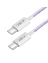 Hurtownia GSM - Tech-Protect Ultraboost Lite USB-C / USB-C Kábel PD60W/3A 200cm Mályva - THP3670 - {ean13} - Hurt