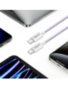 Hurtownia GSM - Tech-Protect Ultraboost Lite USB-C / USB-C Kábel PD60W/3A 200cm Mályva - THP3670 - {ean13} - Hurt