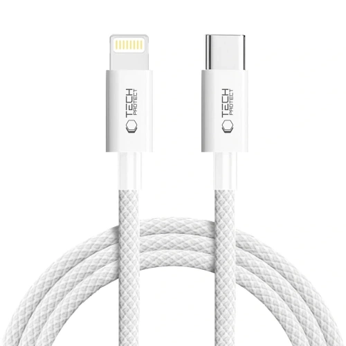 Kabel Tech-Protect Ultraboost Lite USB-C / Lightning Cable PD27W/3A 200cm Cool Grey