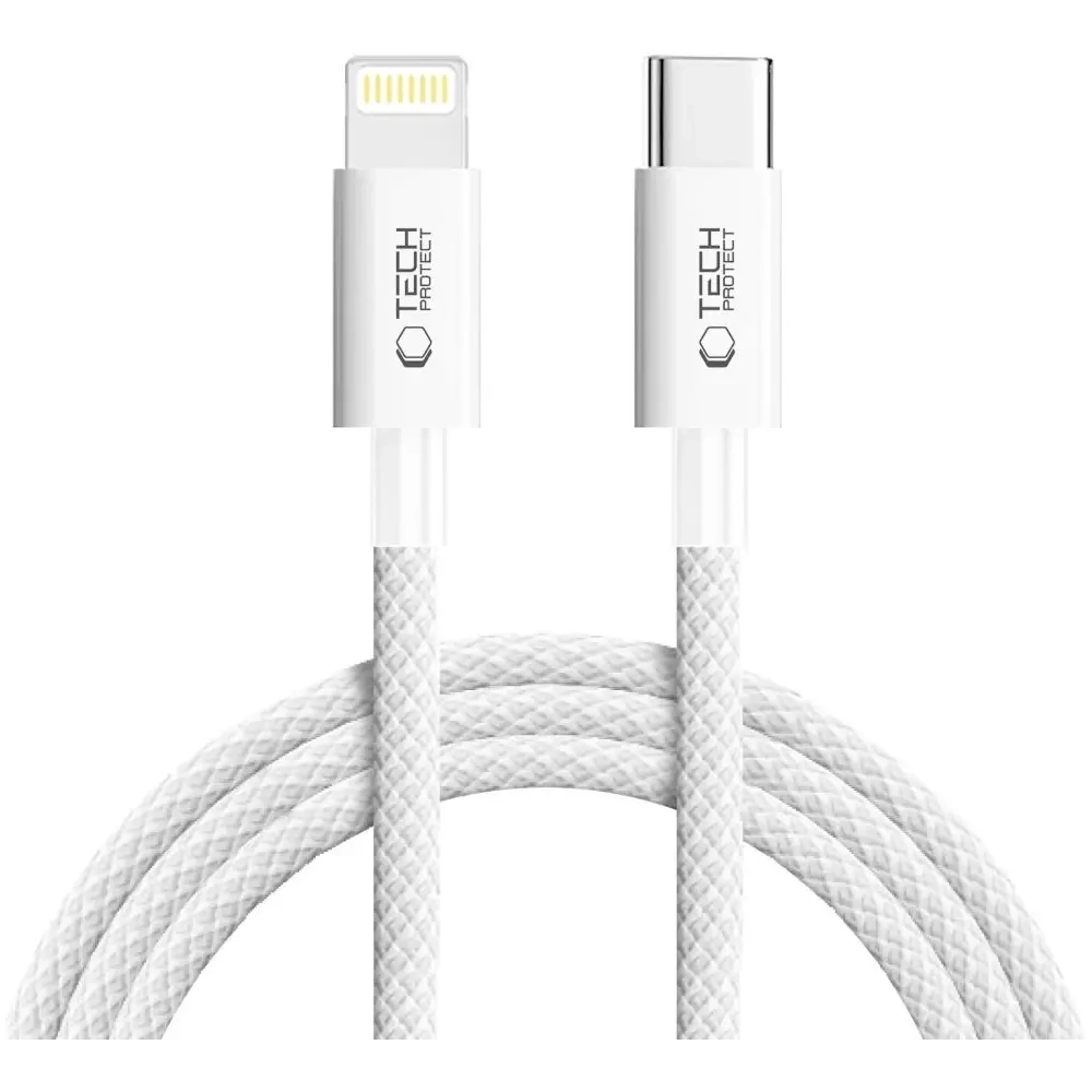 Wholesale Tech-Protect Ultraboost Lite USB-C / Lightning Cable PD27W/3A 200cm Cool Grey - THP3672 - {ean13} - Hurt