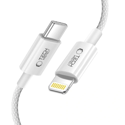 Kabel Tech-Protect Ultraboost Lite USB-C / Lightning Cable PD27W/3A 200cm Cool Grey