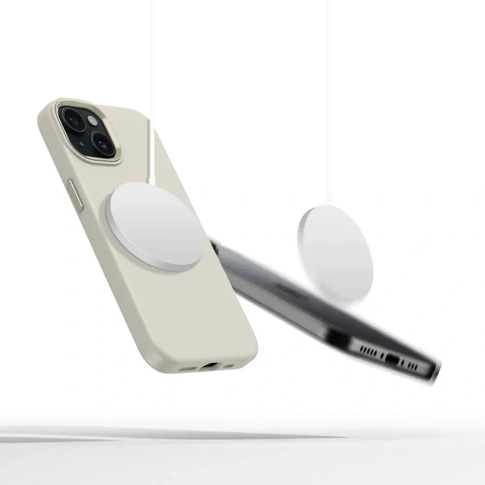 Hurtownia GSM - Tech-Protect Szilikon Pure MagSafe Apple iPhone 15 Kozmikus Latte - THP3674 - {ean13} - Hurt