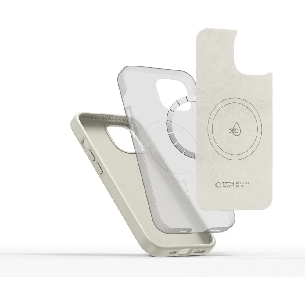 Hurtownia GSM - Tech-Protect Silicon Pur MagSafe Apple iPhone 15 Cosmic Latte - THP3674 - {ean13} - Hurt
