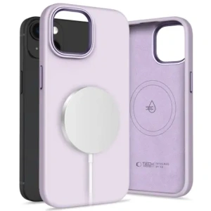 Wholesale Tech-Protect Silicone Pure MagSafe Apple iPhone 15 Mauve - THP3677 - {ean13} - Hurt