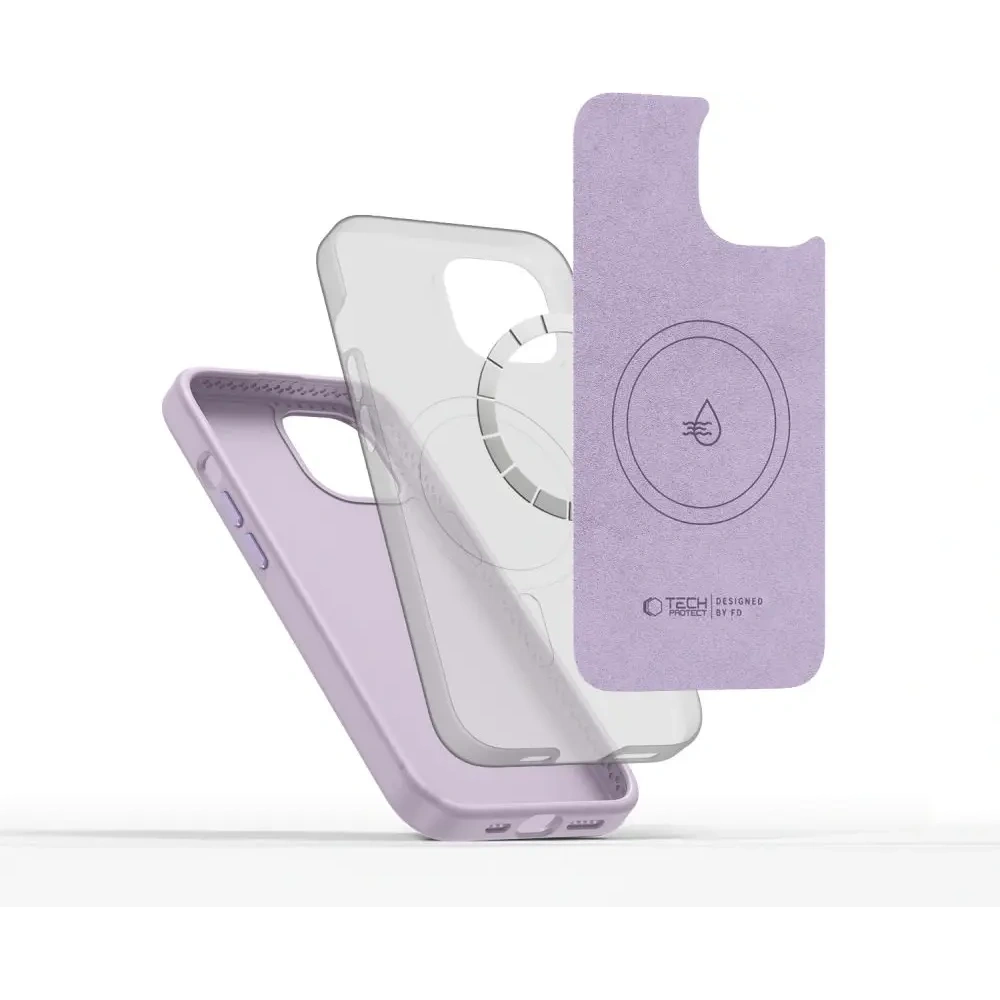 Wholesale Tech-Protect Silicone Pure MagSafe Apple iPhone 15 Mauve - THP3677 - {ean13} - Hurt