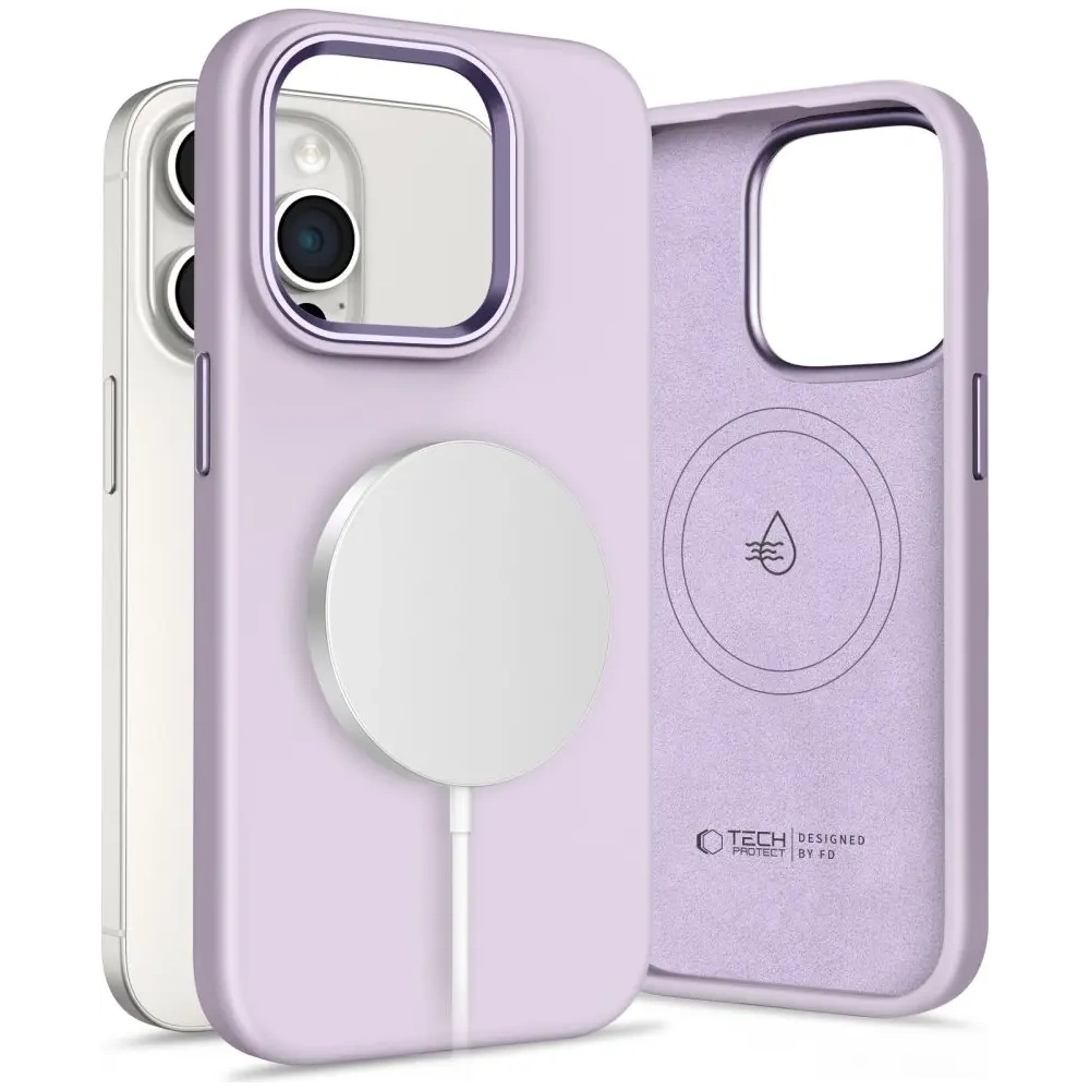 Hurtownia GSM - Tech-Protect Silikon Pure MagSafe Apple iPhone 15 Pro Max Mauve - THP3678 - {ean13} - Hurt