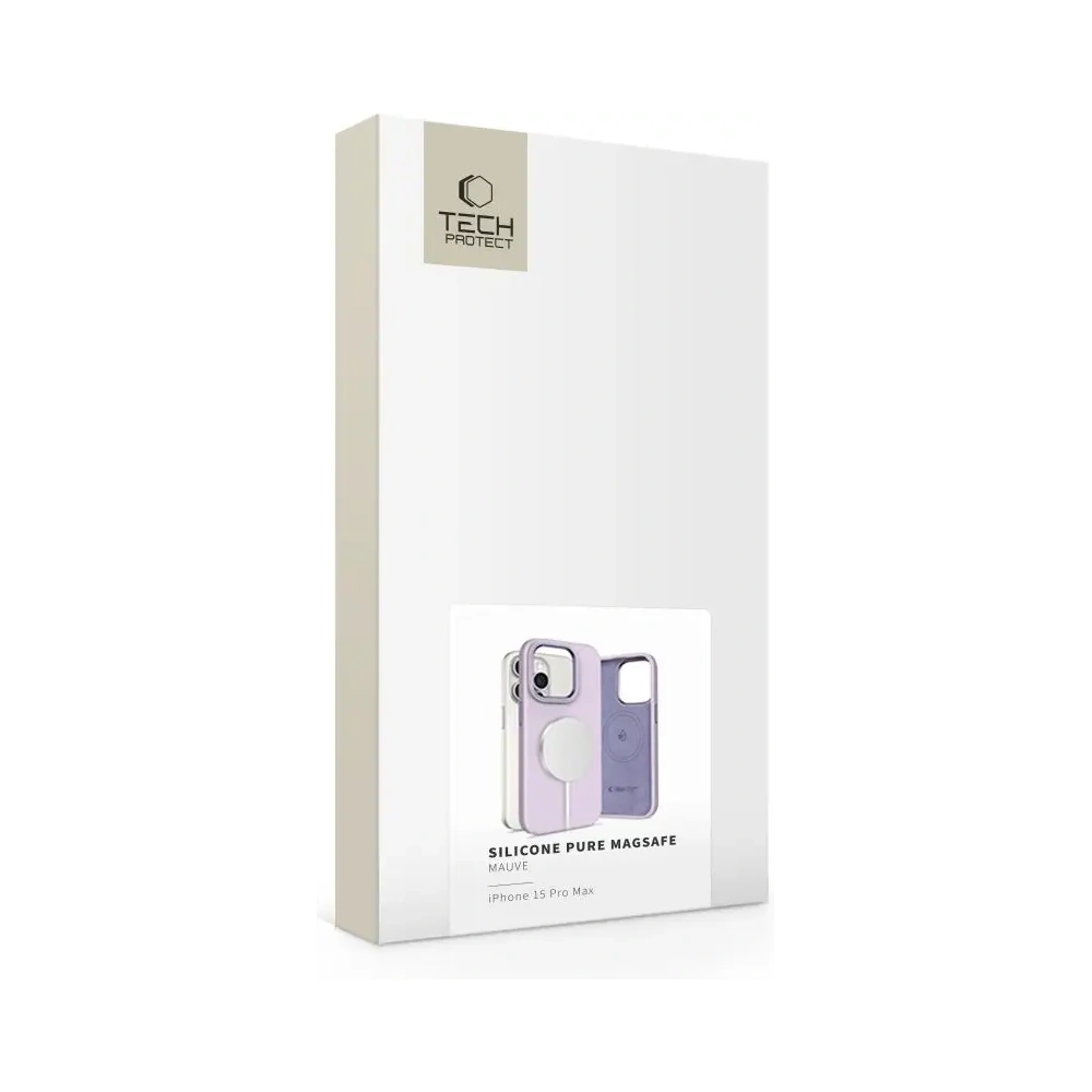 Hurtownia GSM - Tech-Protect Silikon Pure MagSafe Apple iPhone 15 Pro Max Mauve - THP3678 - {ean13} - Hurt
