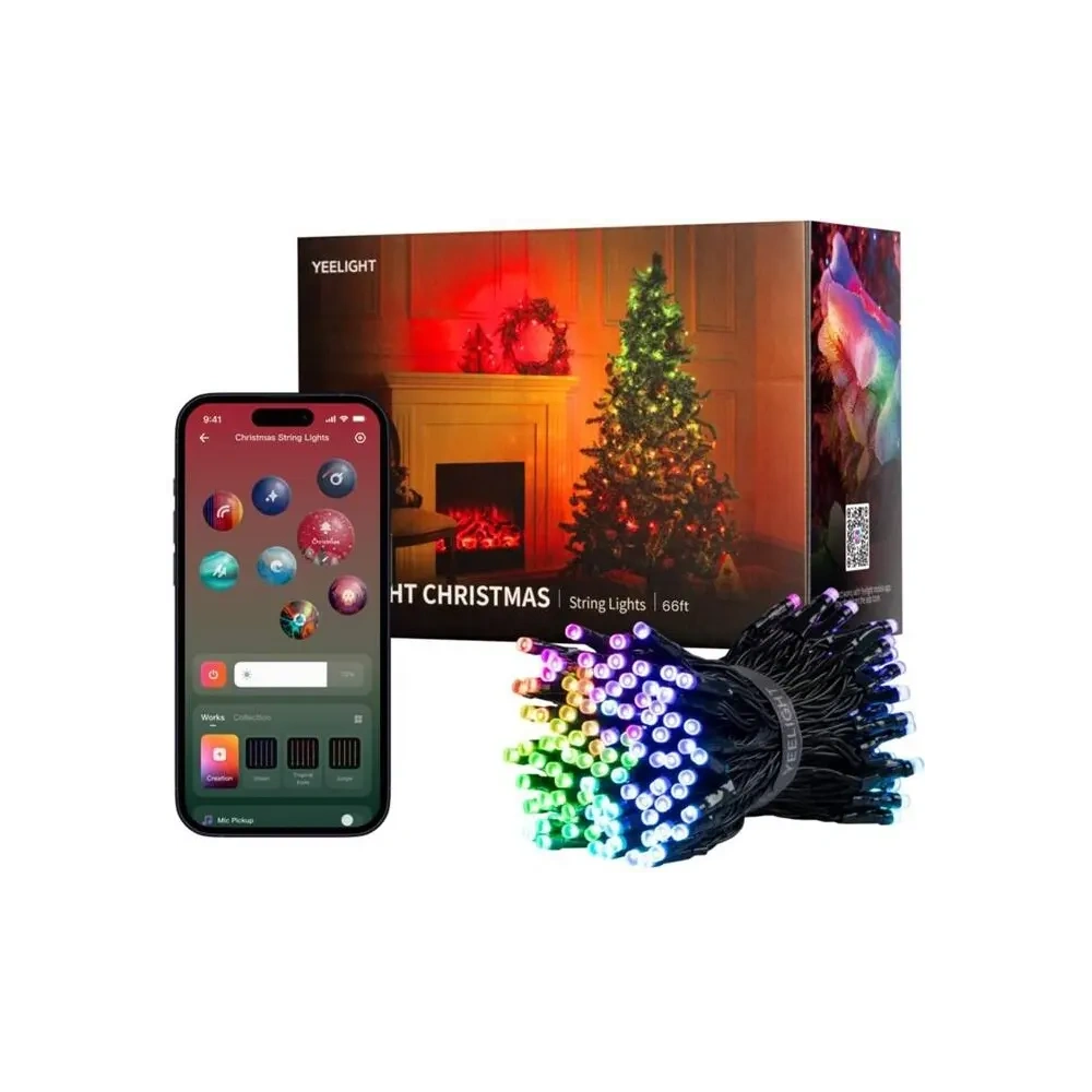 Hurtownia GSM - Lampki świąteczne Yeelight Christmas String Light 20m - YLT126 - {ean13} - Hurt