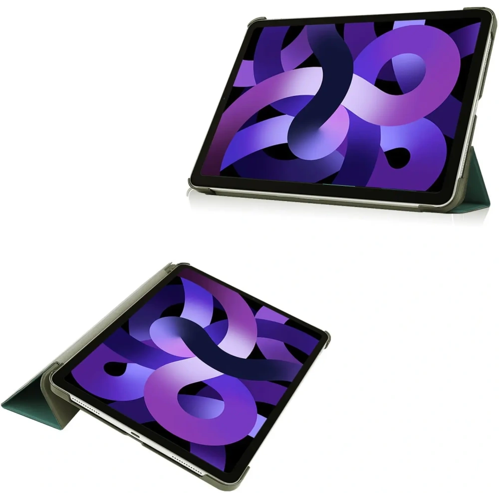 Wholesale Bizon Case Tab Croc Apple iPad Air 6 10.9" 2024 / iPad Air 5 10.9 2022 / Air 4 10.9 2020 dark green - BIZ7866 - {ean13} - Hurt