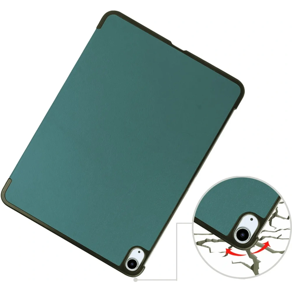 Hurtownia GSM - Bizon Case Tab Croc Apple iPad Air 6 10.9" 2024 / iPad Air 5 10.9 2022 / Air 4 10.9 2020 verde închis - BIZ7866 - {ean13} - Hurt