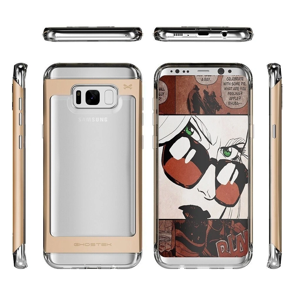 Etui Ghostek Cloak 2 Samsung Galaxy S8 Plus Gold + Folia 3D
