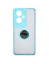 Hurtownia GSM - Bizon Case Hybrid Ring Oppo A79 5G rauchig mit einem hellblauen Rahmen - BIZ7867 - {ean13} - Hurt