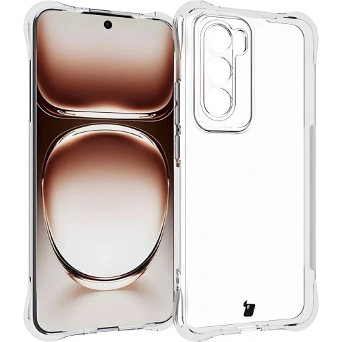 Elastyczne etui Bizon Case Salpa do Oppo Reno 12 Pro przezroczyste