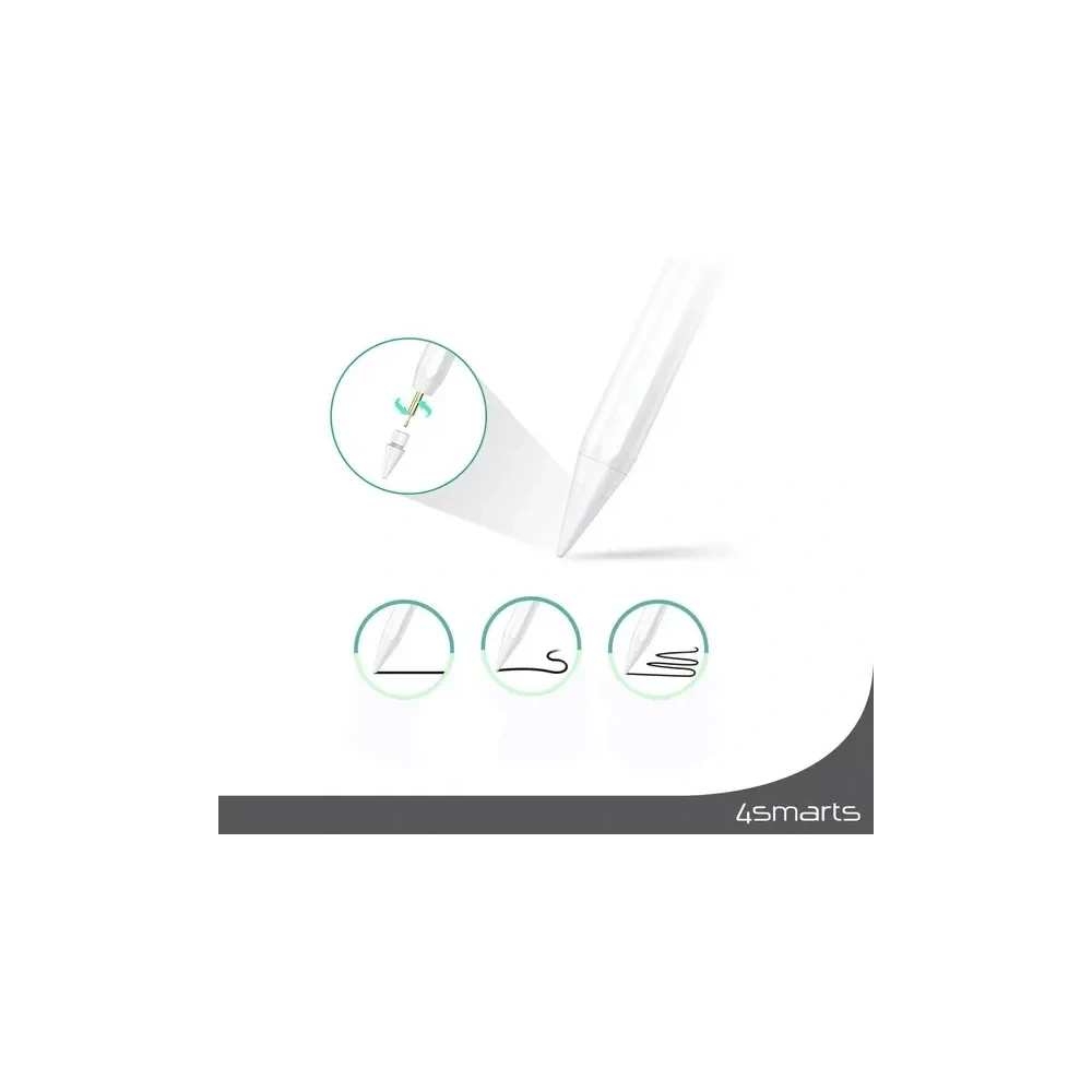 Wholesale 4smarts Active Stylus Pen Pencil Pro 3 white - 4SMR62 - {ean13} - Hurt