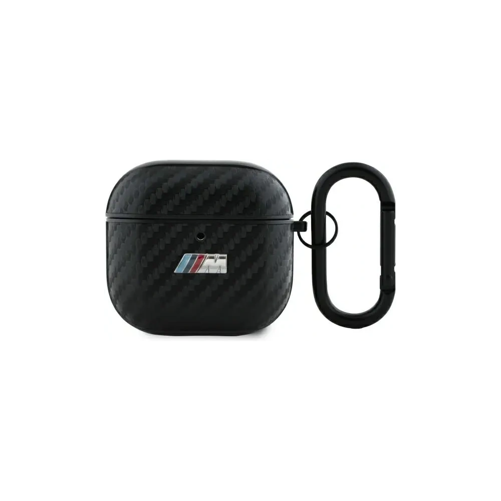 Hurtownia GSM - BMW BMA4CMPUCA Apple AirPods 4 tok PU szénszálas M Kollekció fekete - BMW798 - {ean13} - Hurt