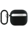 Hurtownia GSM - BMW BMA4SSLBK Apple AirPods 4 Hülle Echtes Leder Silbernes Logo schwarz - BMW799 - {ean13} - Hurt