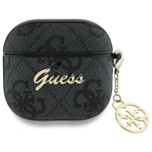 Hurtownia GSM - Etui Guess GUA4G4GSMK Apple AirPods 4 kryt 4G Charm Collection černý/black - GUE4212 - {ean13} - Hurt