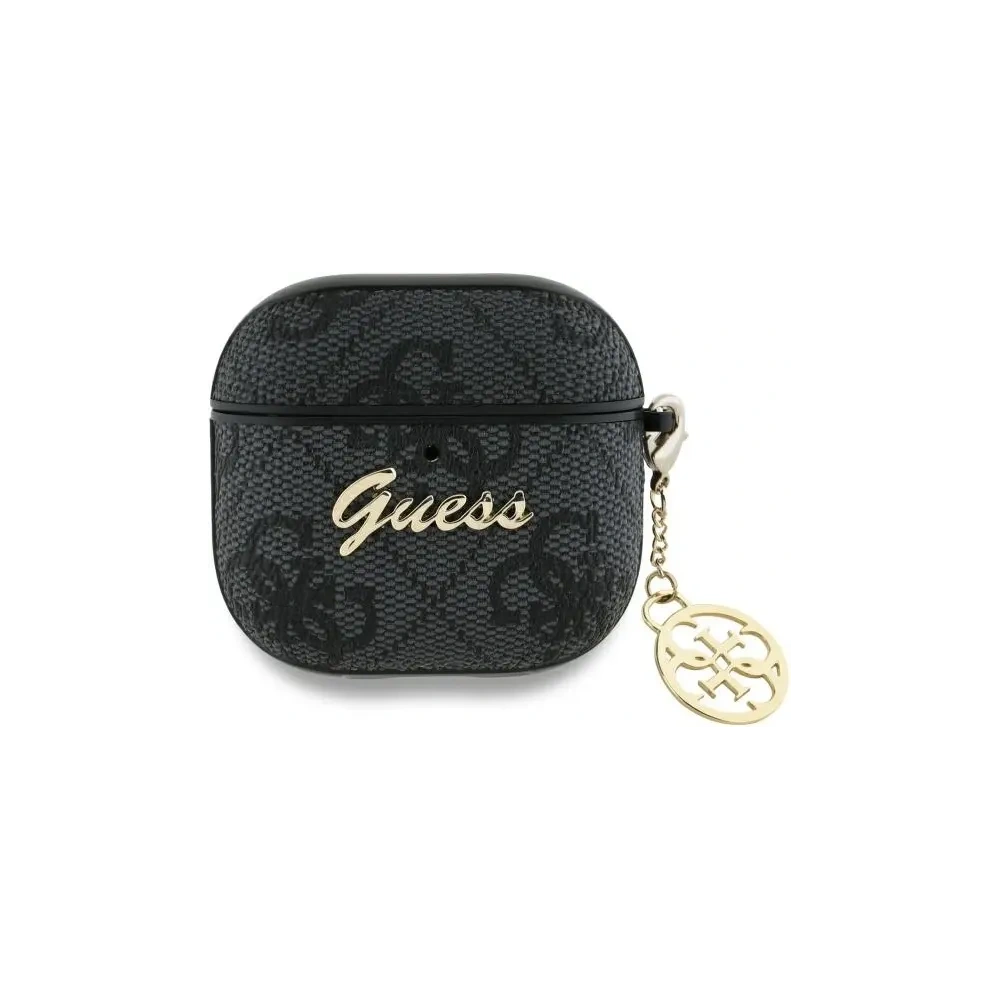 Hurtownia GSM - Etui Guess GUA4G4GSMK Apple AirPods 4 cover 4G Charm Collection czarny/black - GUE4212 - {ean13} - Hurt