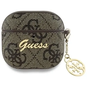 Hurtownia GSM - Etui Guess GUA4G4GSMW Apple AirPods 4 kryt 4G Charm Collection hnědý/brown - GUE4214 - {ean13} - Hurt
