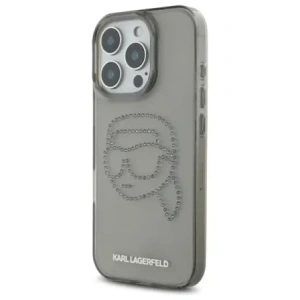 Hurtownia GSM - Karl Lagerfeld KLHCP16XHKHDCELK Apple iPhone 16 Pro Max keménytok IML strasszokkal Karl fej fekete - KLD21849 - {ean13} - Hurt