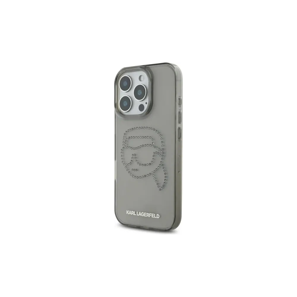 Hurtownia GSM - Karl Lagerfeld KLHCP16XHKHDCELK Apple iPhone 16 Pro Max Hardcase IML Rhinestones Karl Head schwarz - KLD21849 - {ean13} - Hurt