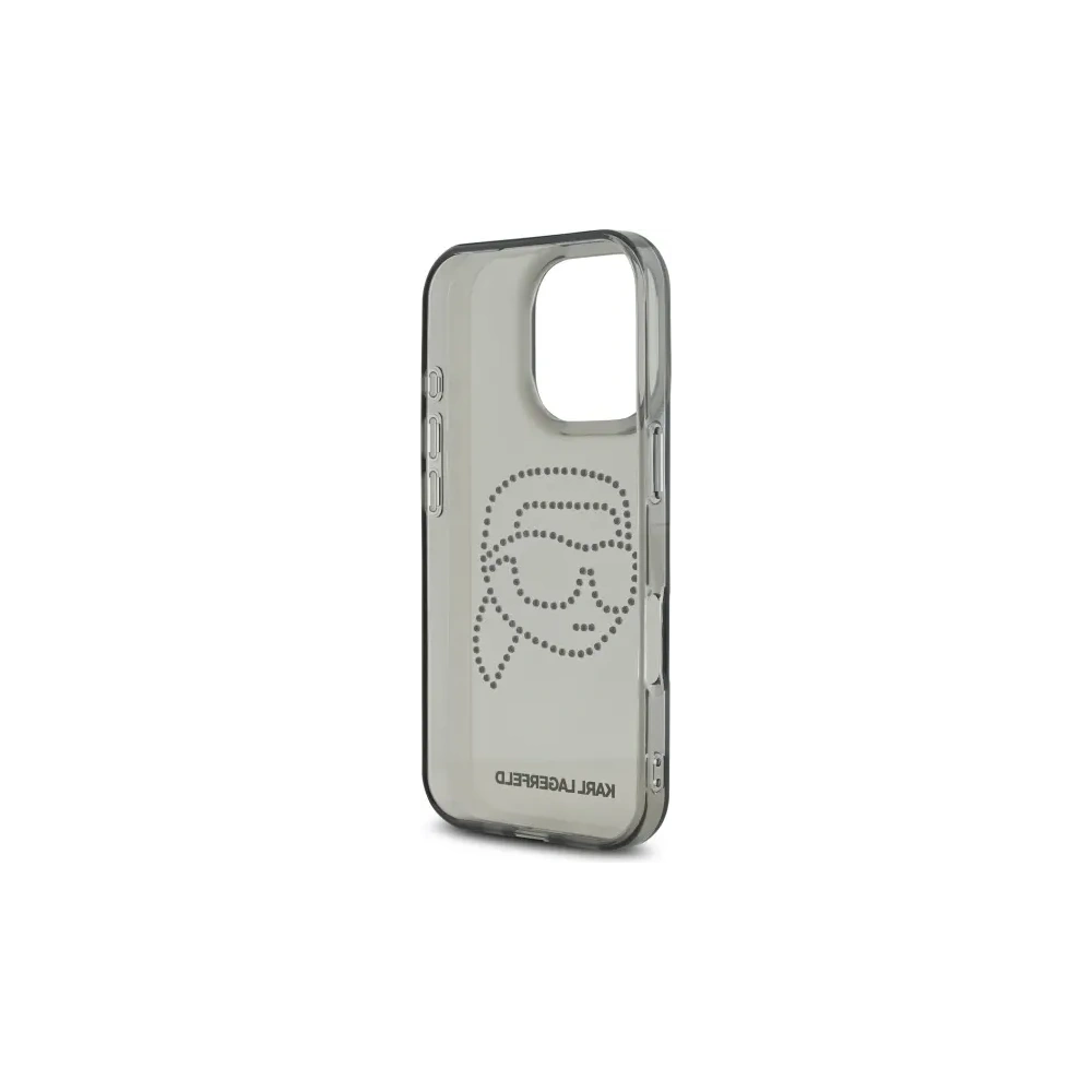 Hurtownia GSM - Karl Lagerfeld KLHCP16XHKHDCELK Apple iPhone 16 Pro Max hardcase IML Rhinestones Karl Head negru - KLD21849 - {ean13} - Hurt