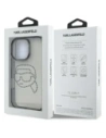Hurtownia GSM - Karl Lagerfeld KLHCP16XHKHDCELK Apple iPhone 16 Pro Max Hardcase IML Rhinestones Karl Head schwarz - KLD21849 - {ean13} - Hurt