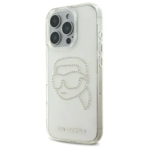Hurtownia GSM - Karl Lagerfeld KLHCP16XHKHDCELT Apple iPhone 16 Pro Max hardcase IML Rhinestones Karl Head transparent - KLD21850 - {ean13} - Hurt