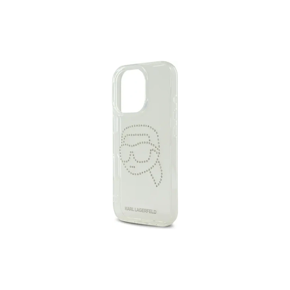 Hurtownia GSM - Etui Karl Lagerfeld KLHCP16XHKHDCELT Apple iPhone 16 Pro Max hardcase IML Rhinestones Karl Head przezroczysty/transparent - KLD21850 - {ean13} - Hurt